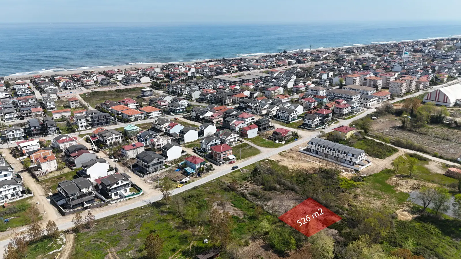Kocaali Yalı Mahallesi Satılık Arsa | Ana Yola Sıfır 2 Kat İmarlı 526 m2