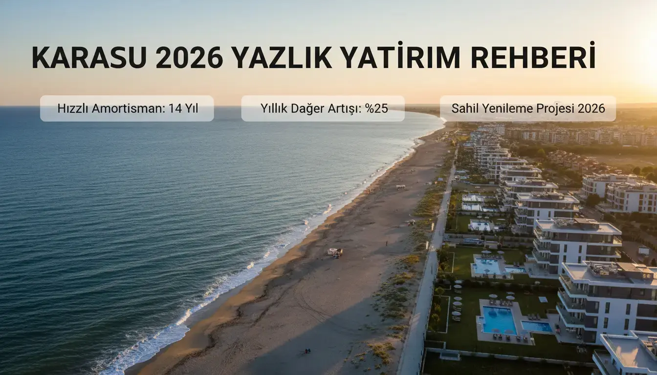 Karasu’da Yazlık Ev Almak Mantıklı mı? 2026 Güncel Yatırım Rehberi